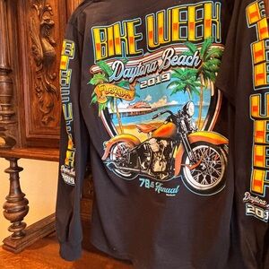 VIntage-  Bike Week Daytona Beach 2019 Black Shirt - L